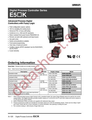 E53-CK03 datasheet  